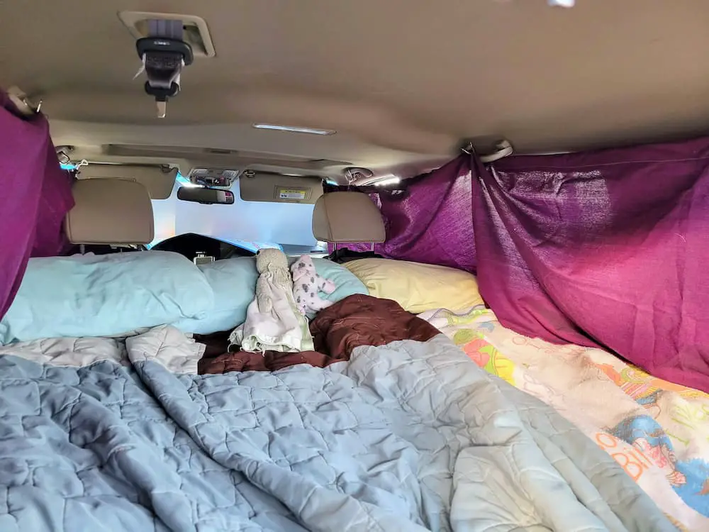Planning a Road Trip… Learning From 3 Simple Mistakes - 2012 Honda Pilot bed... take 2!
