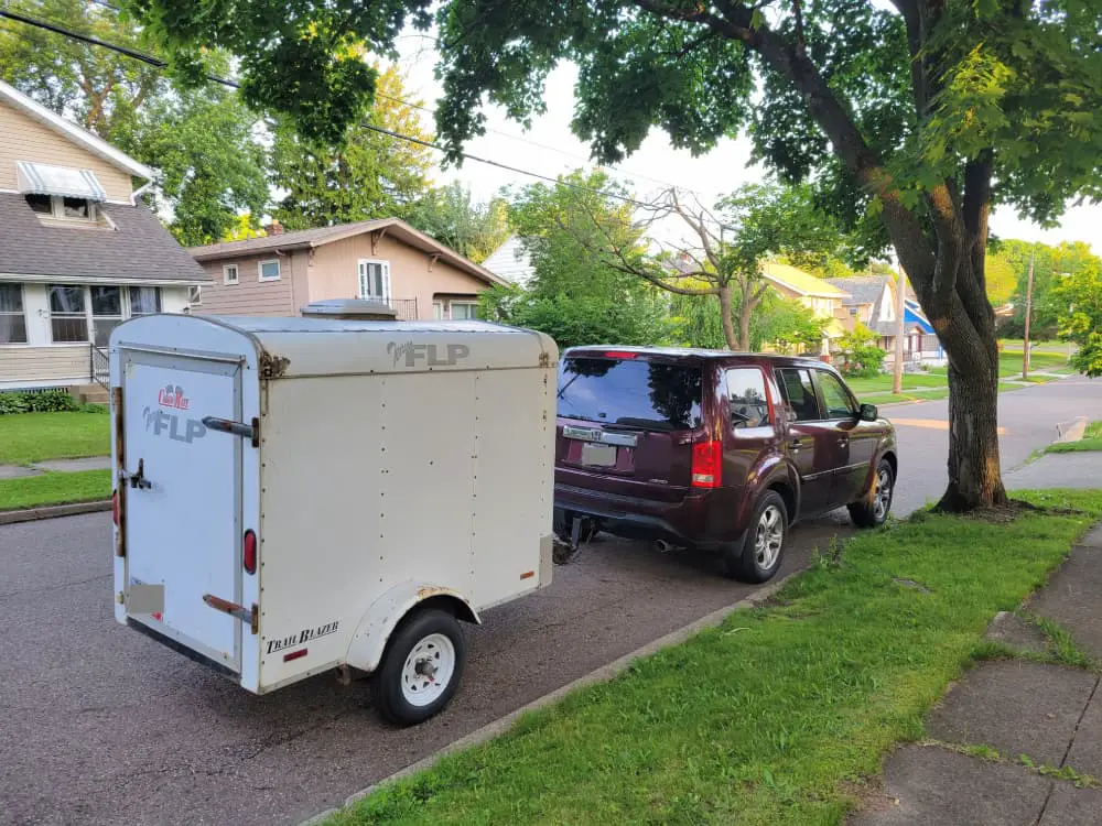 Planning a Road Trip… Learning From 3 Simple Mistakes - 2012 Honda Pilot and cargo trailer