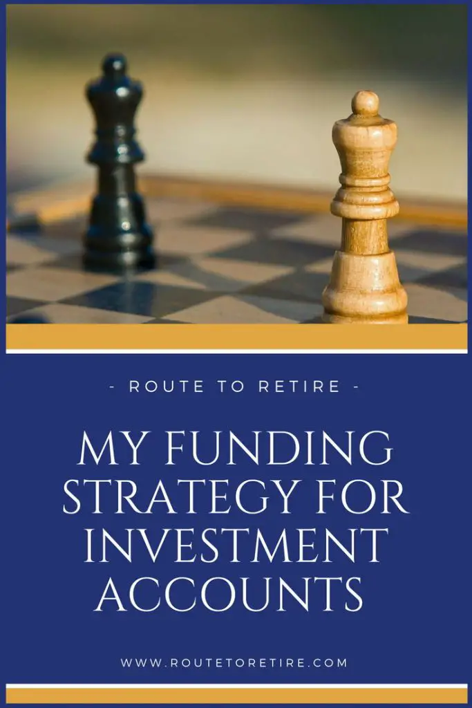 My Funding Strategy for Investment Accounts 