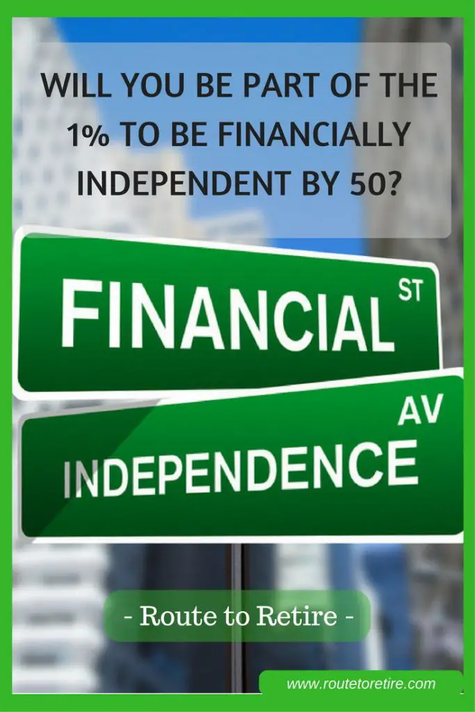 Will You Be Part of the 1% to Be Financially Independent by 50?