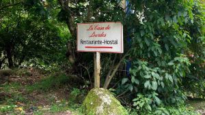 Panama Vacation - Part 1 - Nueva Gorgona and Anton Valley - Restaurant sign