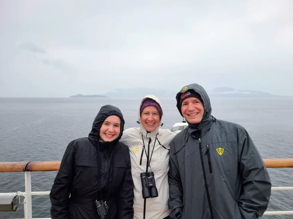 Our Alaska Cruise Was Incredible… But One Thing Left Me Cold - Enjoying a little bit of cold