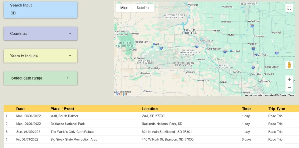 Google Data Studio - Search Input