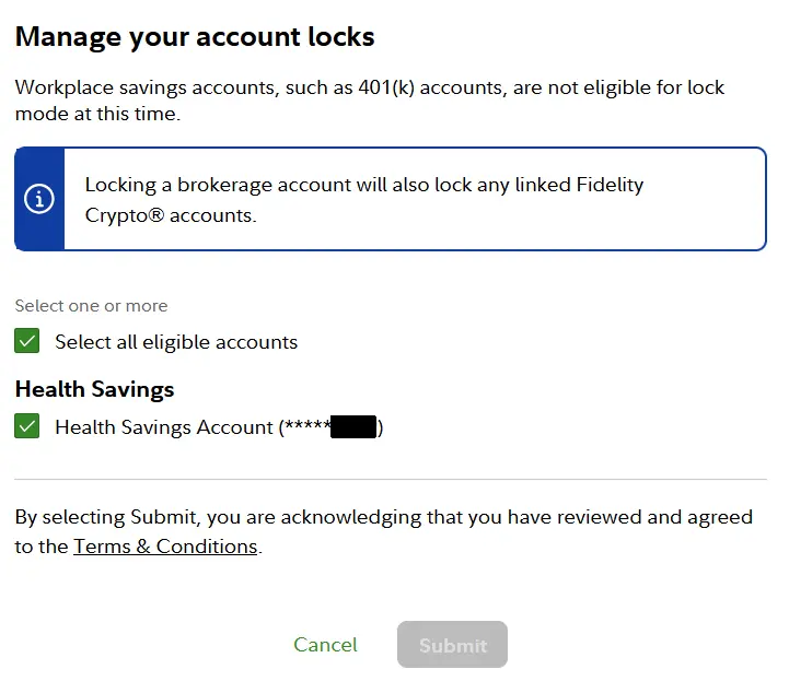 Protecting Your Investment Accounts: 4 Critical Steps I've Taken - Fidelity Money Transfer Lock