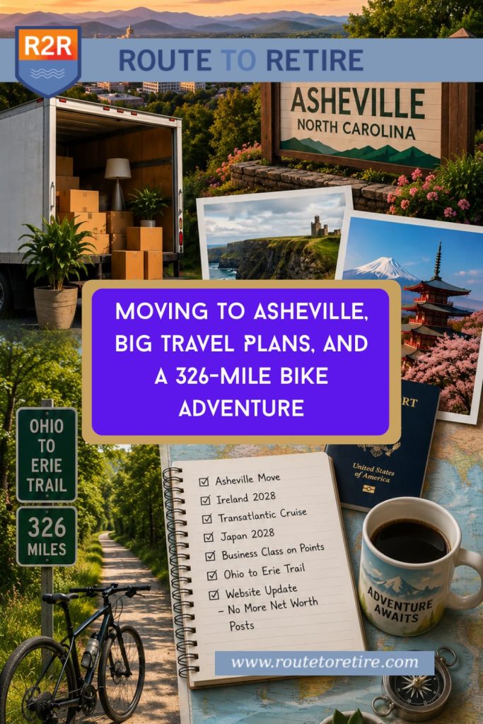 Moving to Asheville, Big Travel Plans, and a 326-Mile Bike Adventure
