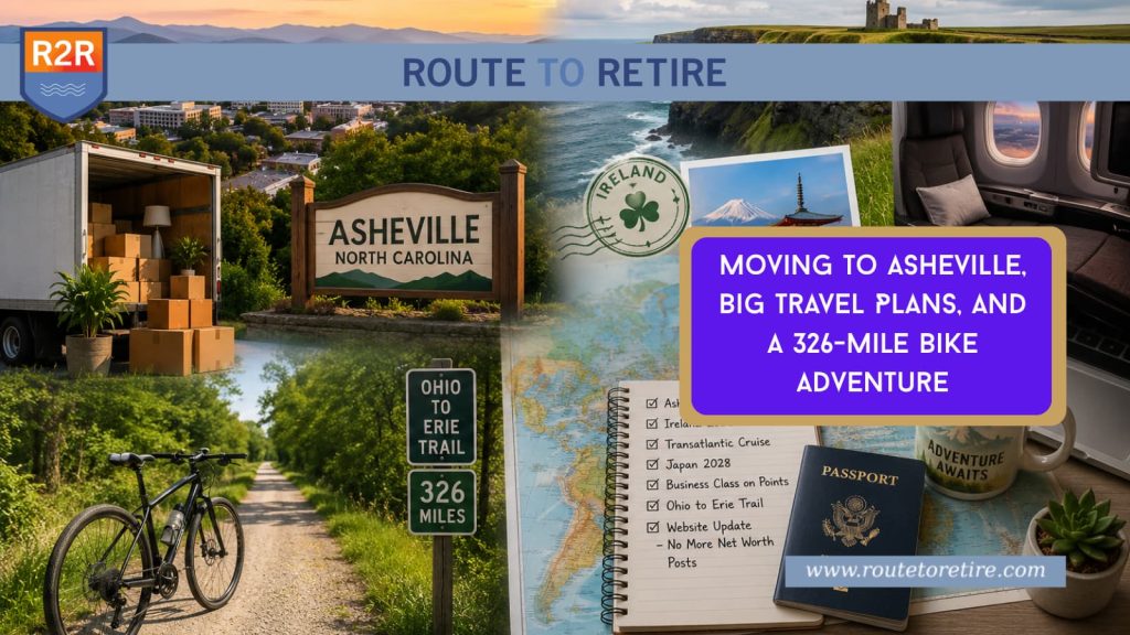 Moving to Asheville, Big Travel Plans, and a 326-Mile Bike Adventure