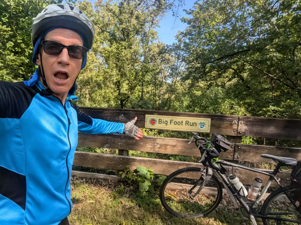 Big Foot Run on the Ohio to Erie Trail (OTET)