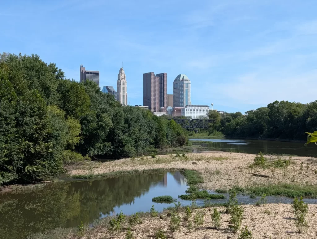Riding the Ohio to Erie Trail (OTET): Downtown Columbus