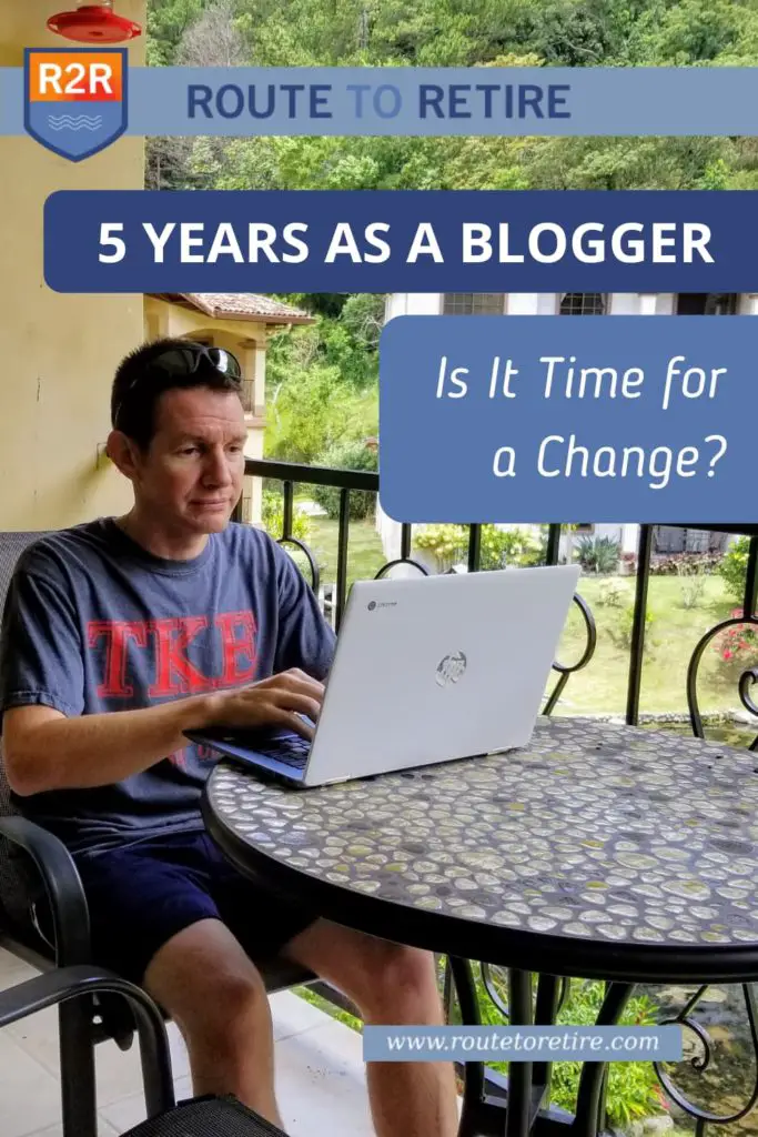 5 Years as a Blogger - Is It Time for a Change?