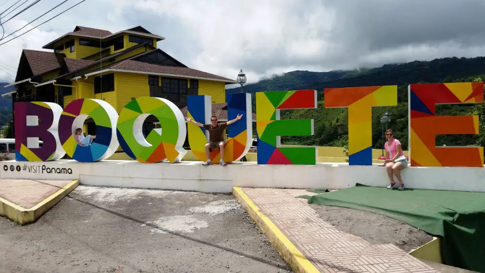 Boquete, Panama in Photos - Boquete sign