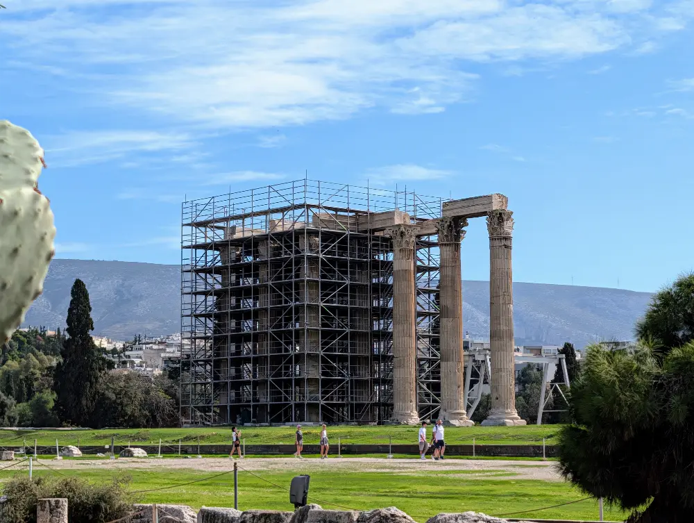 38-Day Europe Trip - Athens, Greece - The Temple of Olympian Zeus