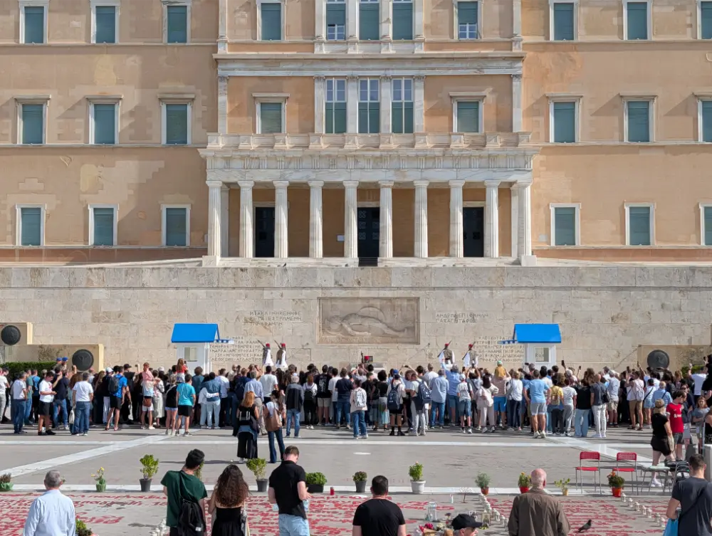 38-Day Europe Trip - Athens, Greece - Changing of the Guard