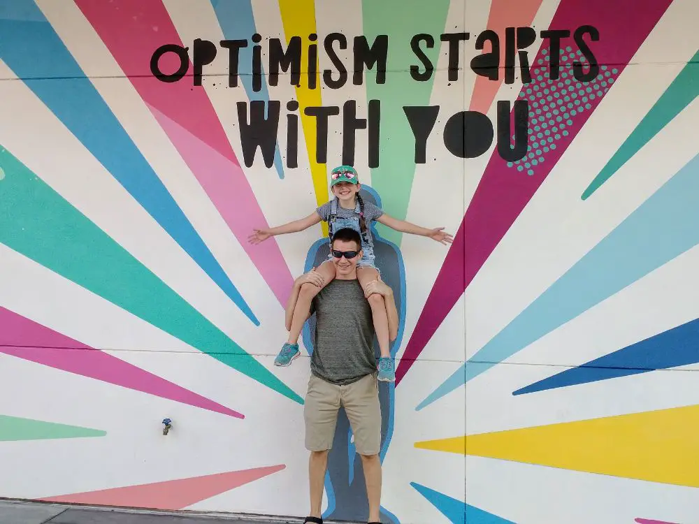 Austin Texas Street Art - Optimism starts with you