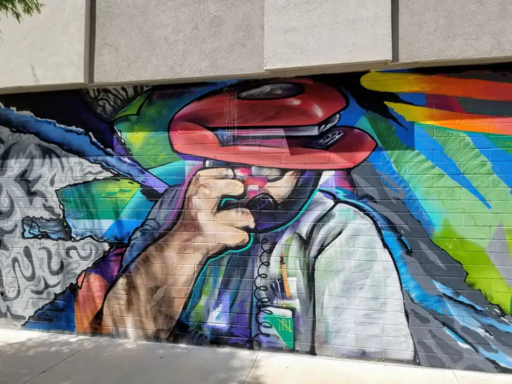 Austin Texas Street Art - Stapler head