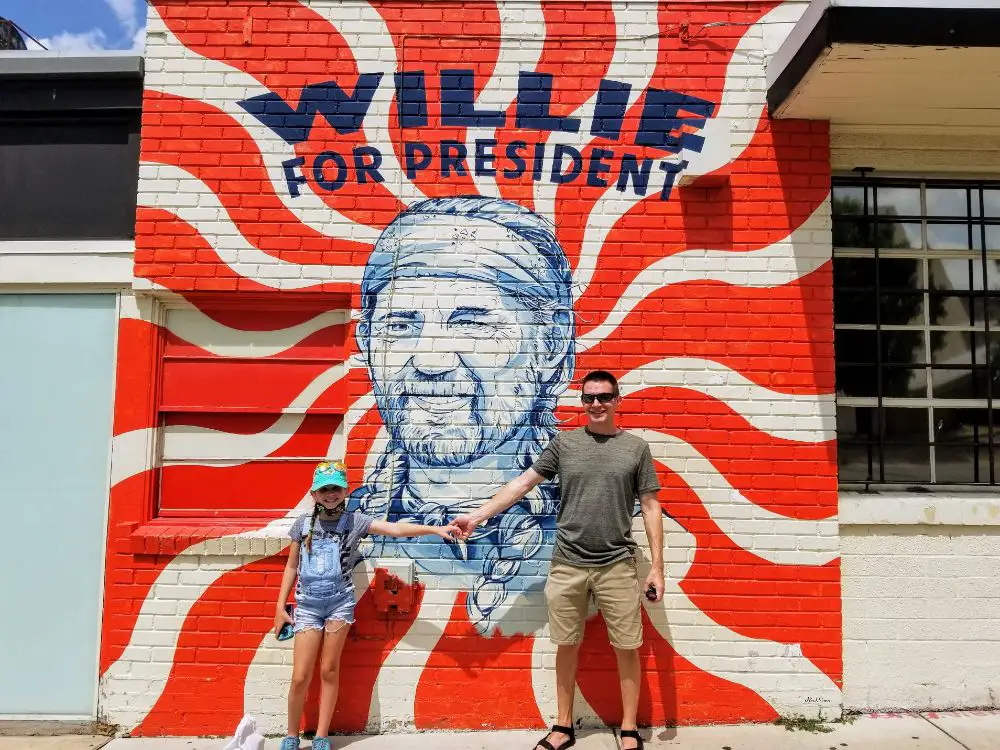 Austin Texas Street Art - Willie for President