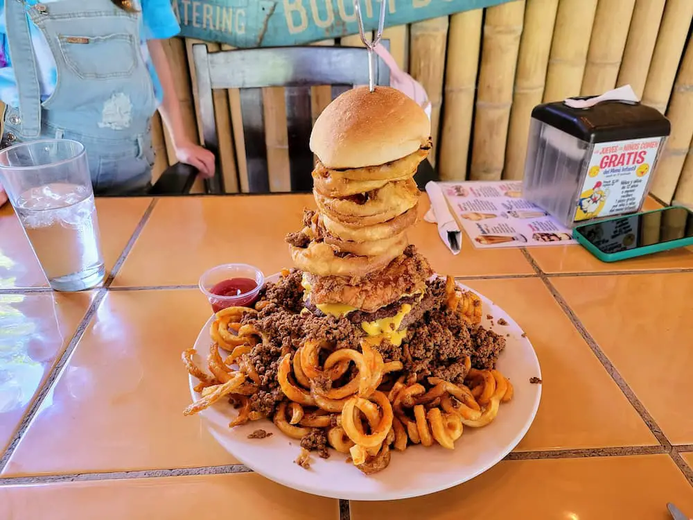 Meto burger at Big Daddy's Grill