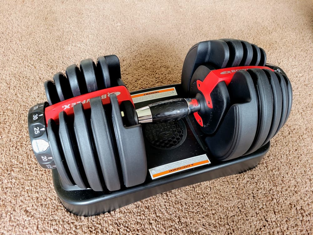 Bowflex SelectTech 552 adjustable set of dumbbells