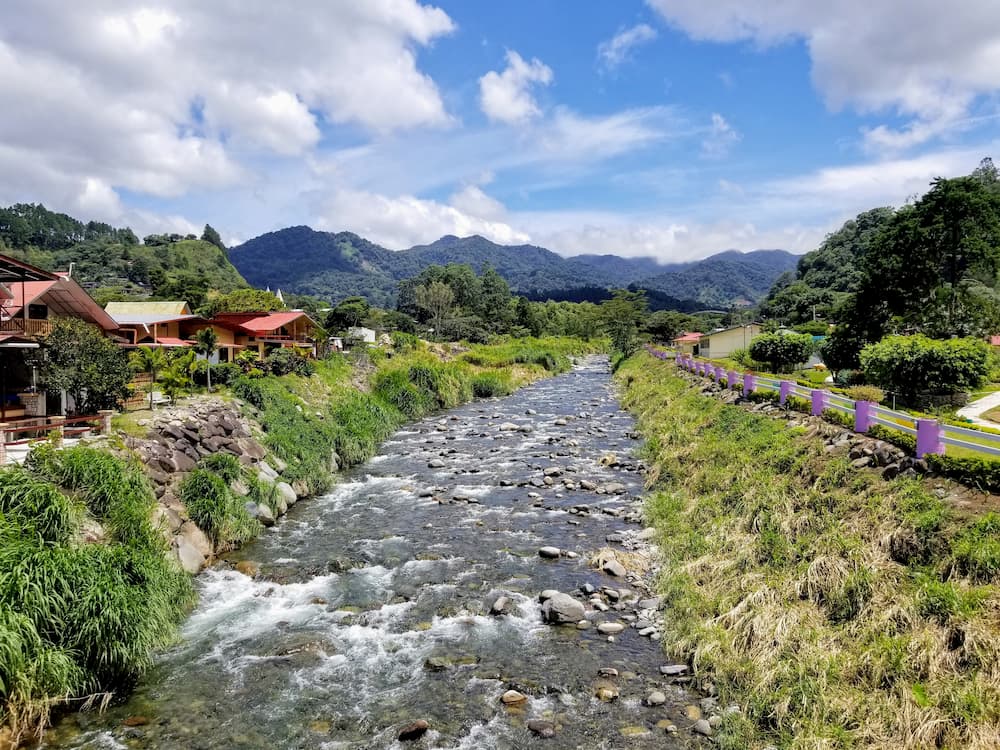 The Financial Impact of Moving Back to the U.S. - The Caldera River in Boquete, Panama