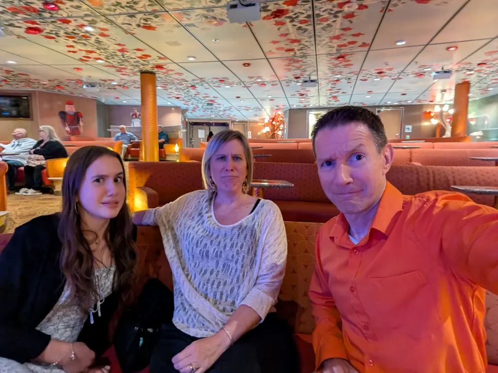 38-Day Europe Trip - Carnival Miracle - Dress-Up Night