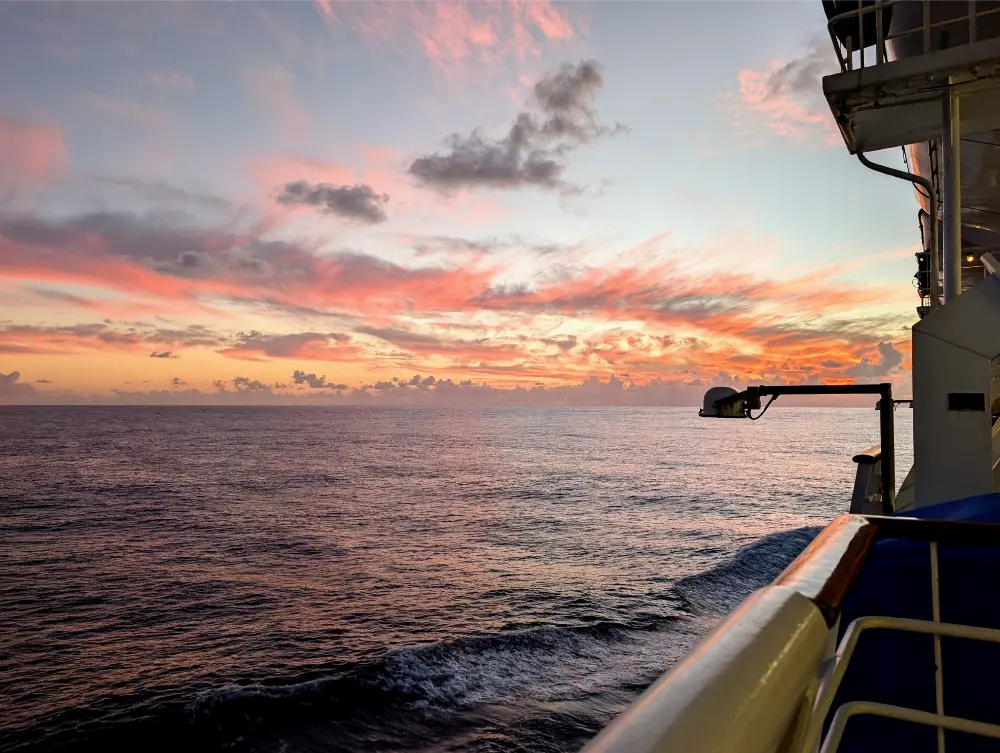 38-Day Europe Trip - Carnival Miracle - Sunset