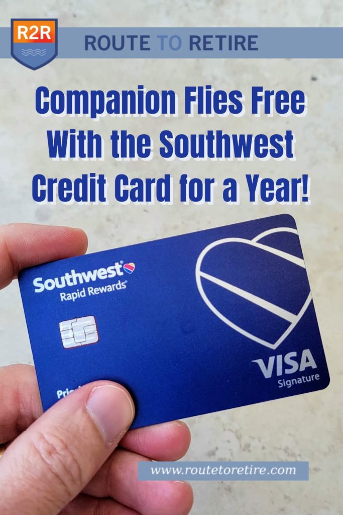 Companion Flies Free With the Southwest Credit Card for a Year!