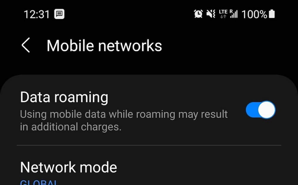 Tigo - Data Roaming
