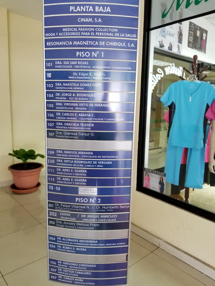 My Test Run of Medical Service in Panama Went Awry - Directory 1 at Chiriqui Hospital