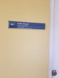 My Test Run of Medical Service in Panama Went Awry - Dra. Zapata's Office Door