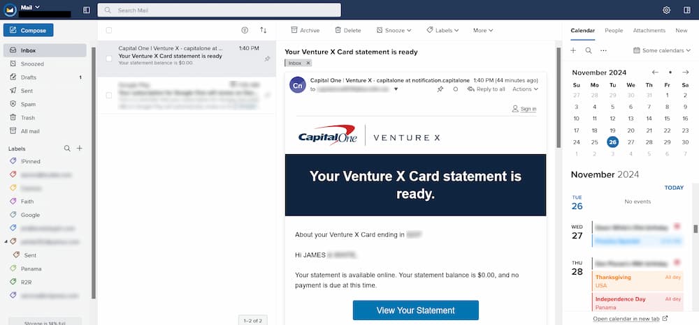 Fastmail email