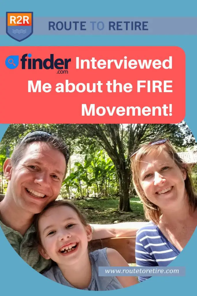 Finder Interviewed Me about the FIRE Movement!