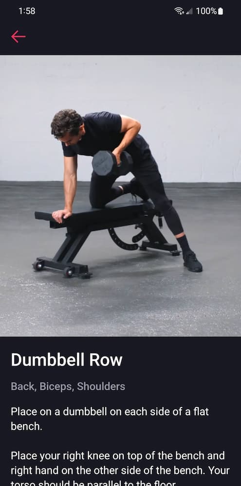 Fitbod - Dumbbell Rows