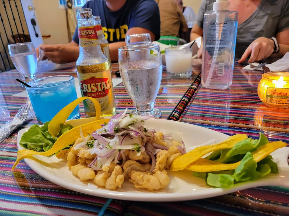Seafood dish