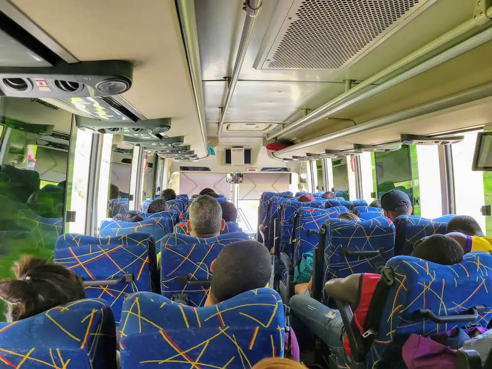 We’re on a Bus to Costa Rica Right Now! Here’s Why… - Full Bus