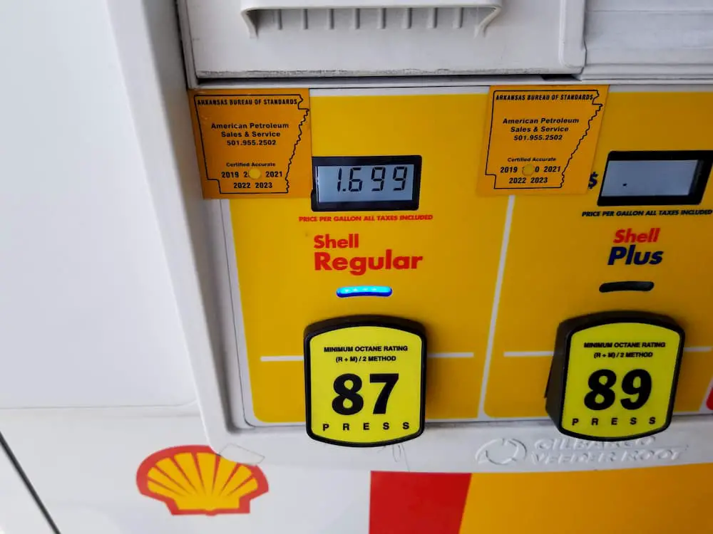 Tennessee and Arkansas - Leg 1 of the 2020 Road Trip! - Gas Price