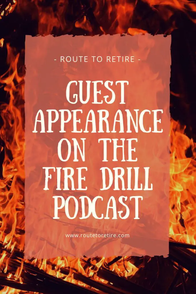 Guest Appearance on the FIRE Drill Podcast