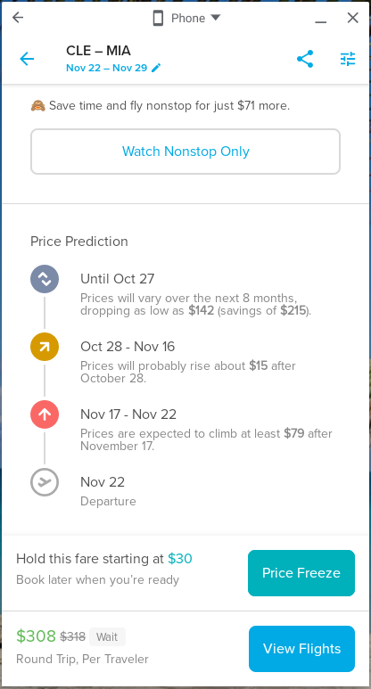Travel Planning - Hopper Price Prediction