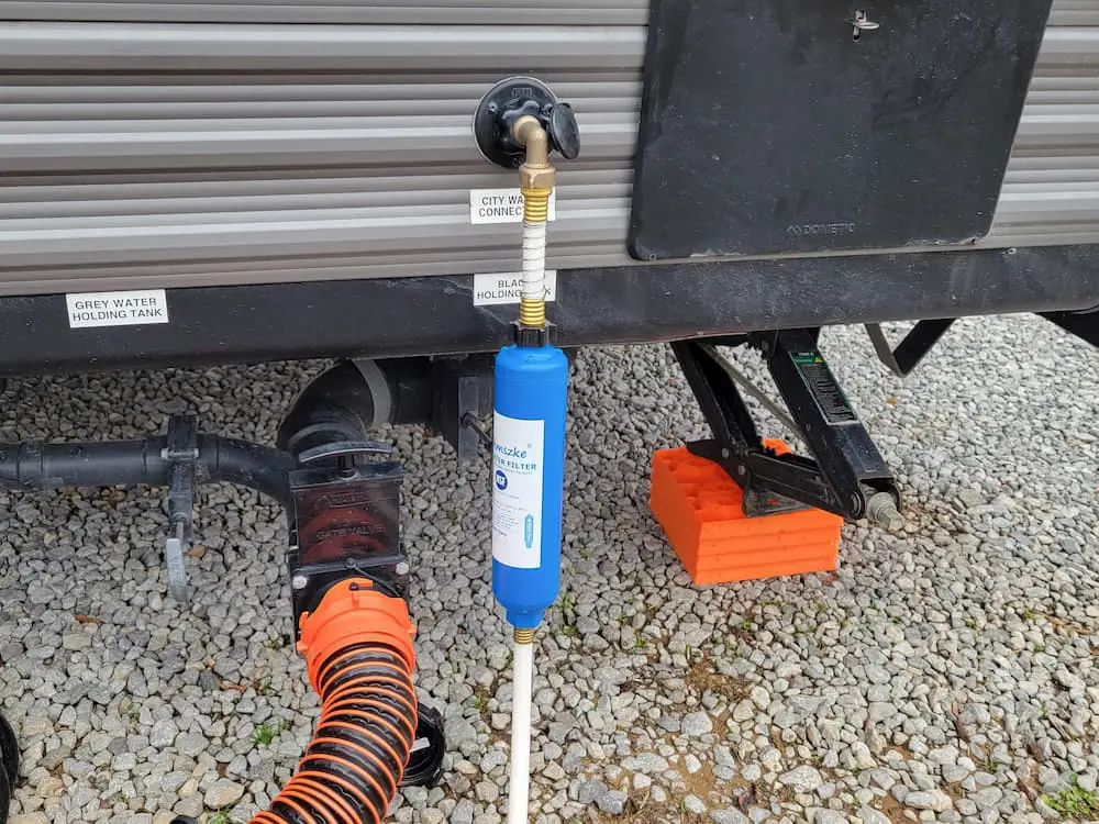 Our 9-Month RV Adventure: The 55+ Essential Items We Bought for the Road - Inline water filter