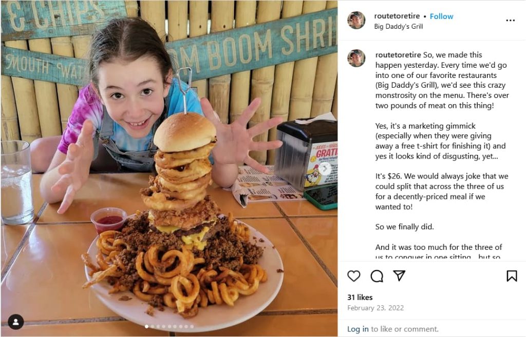 41 Fun Activities We Did in Panama - Instagram - Big Daddy's Grill - Meto Burger