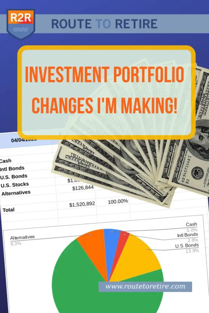 Investment Portfolio Changes I'm Making!