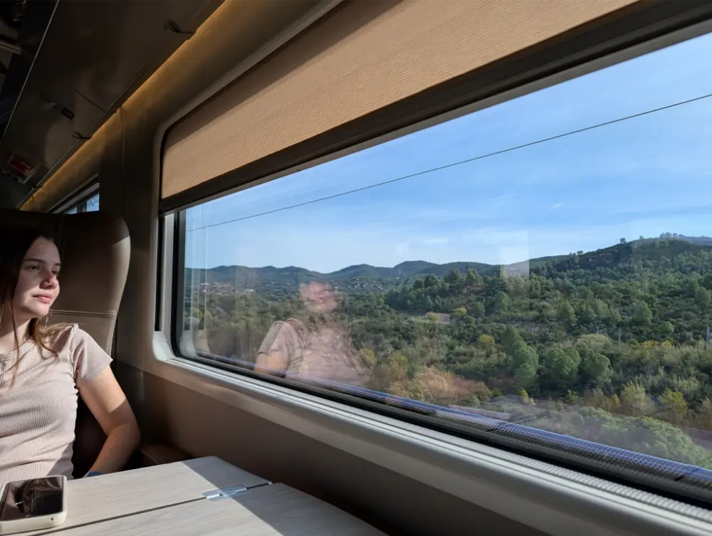 38-Day Europe Trip - Iryo train from Barcelona to Madrid