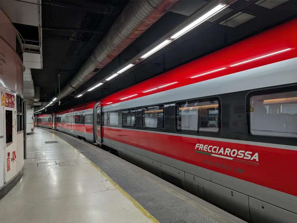 38-Day Europe Trip - Iryo train from Barcelona to Madrid