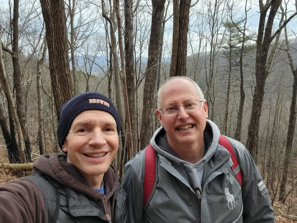 Our RV Trip Was Quickly Becoming a Florida Flop… Until We Shifted Gears - Jim and Fritz hiking