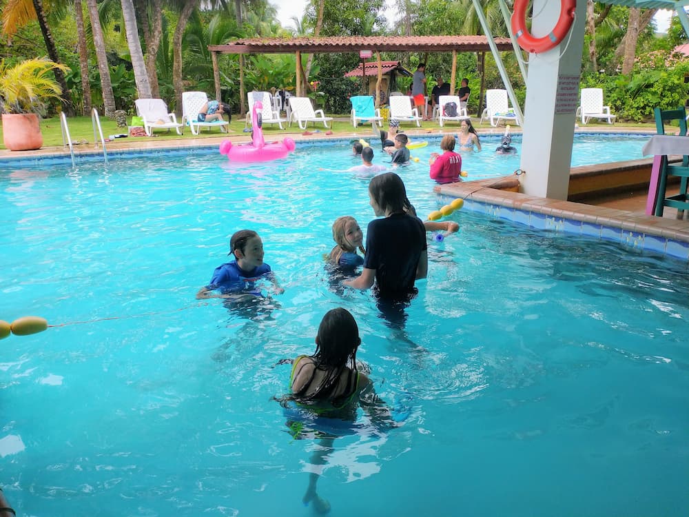 3 Popular Panama Beach Resorts - Las Lajas Beach Resort pool