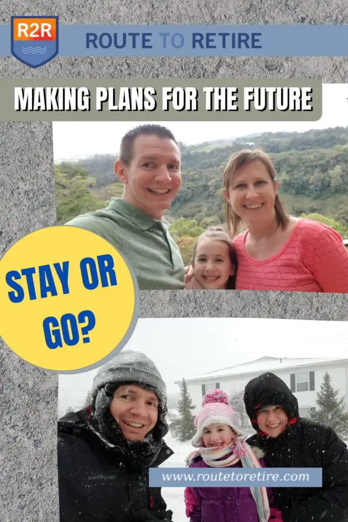 Making Plans for the Future – Stay or Go?