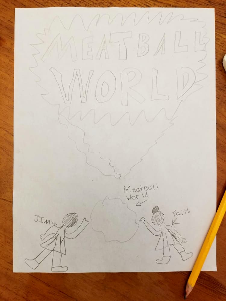 Random Thoughts in These Unusual Times - Meatball World Comic Book