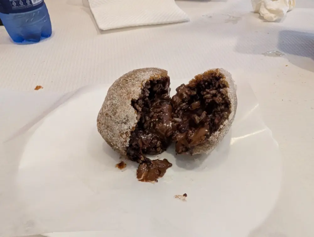38-Day Europe Trip - Messina, Italy - Nutella Arancini
