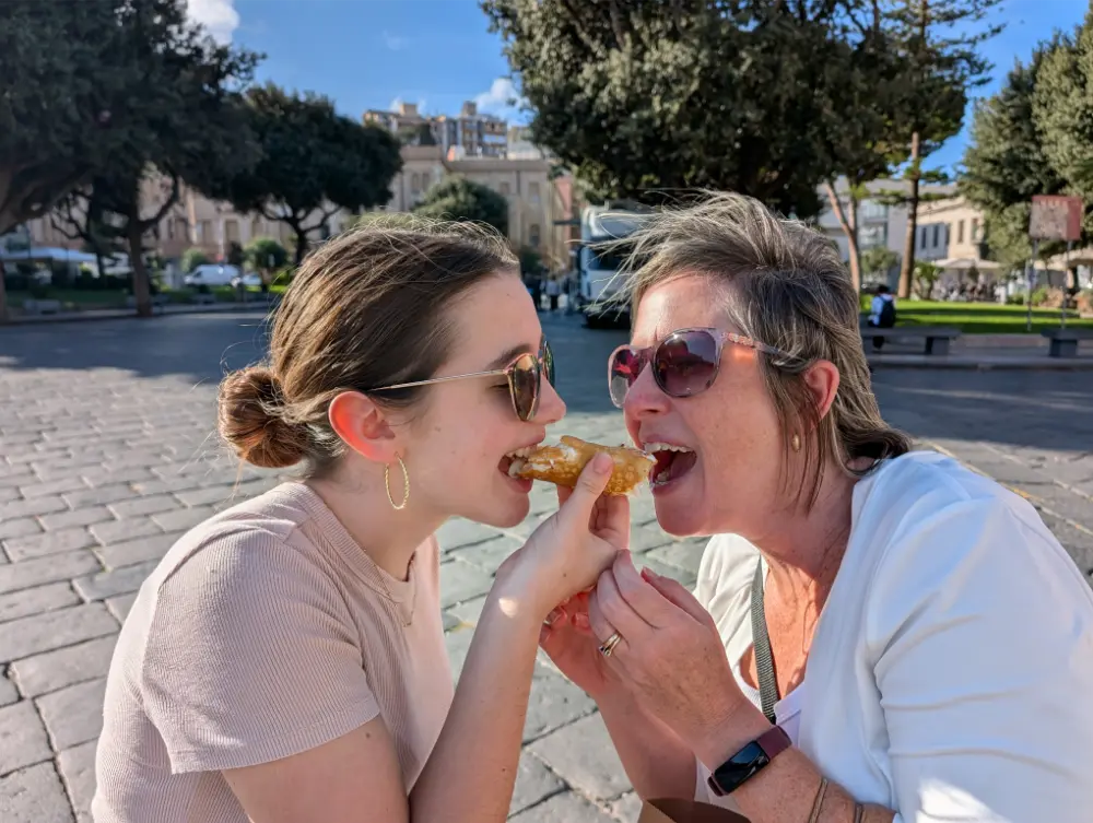 38-Day Europe Trip - Messina, Italy - cannoli