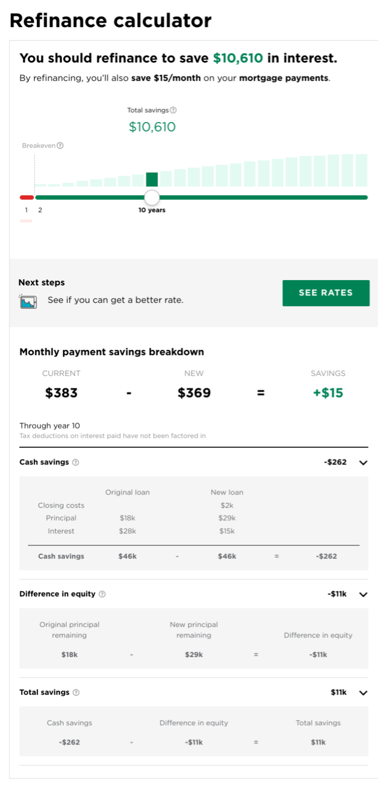NerdWalletRefinanceCalculatorResultsEdited Route to Retire