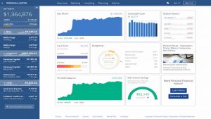 Personal Capital Dashboard Example