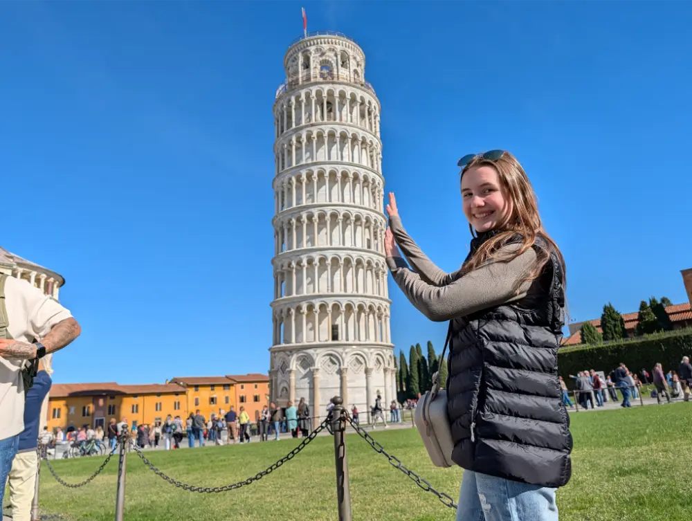 38-Day Europe Trip - Florence, Pisa - Leaning Tower of Pisa
